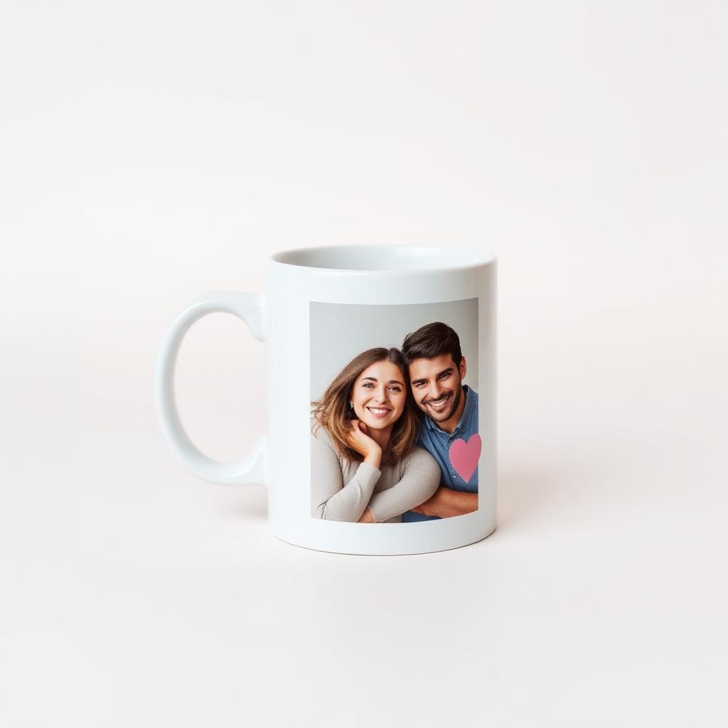 Personalized photo mug