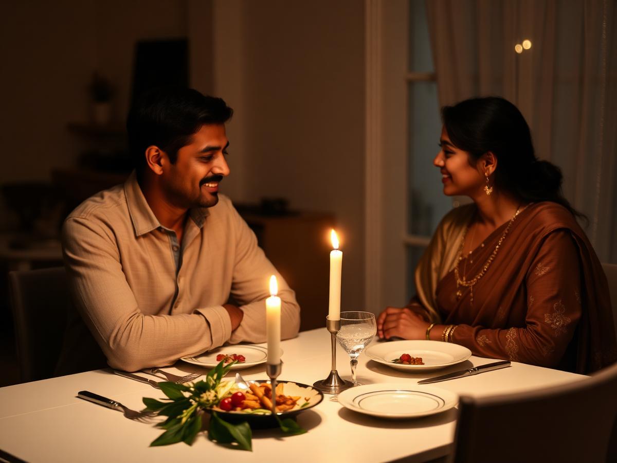 Anniversary dinner for Priya Desai
